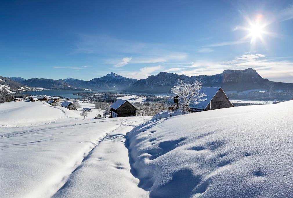 Im Mondseeland Innerschwand Exterior foto
