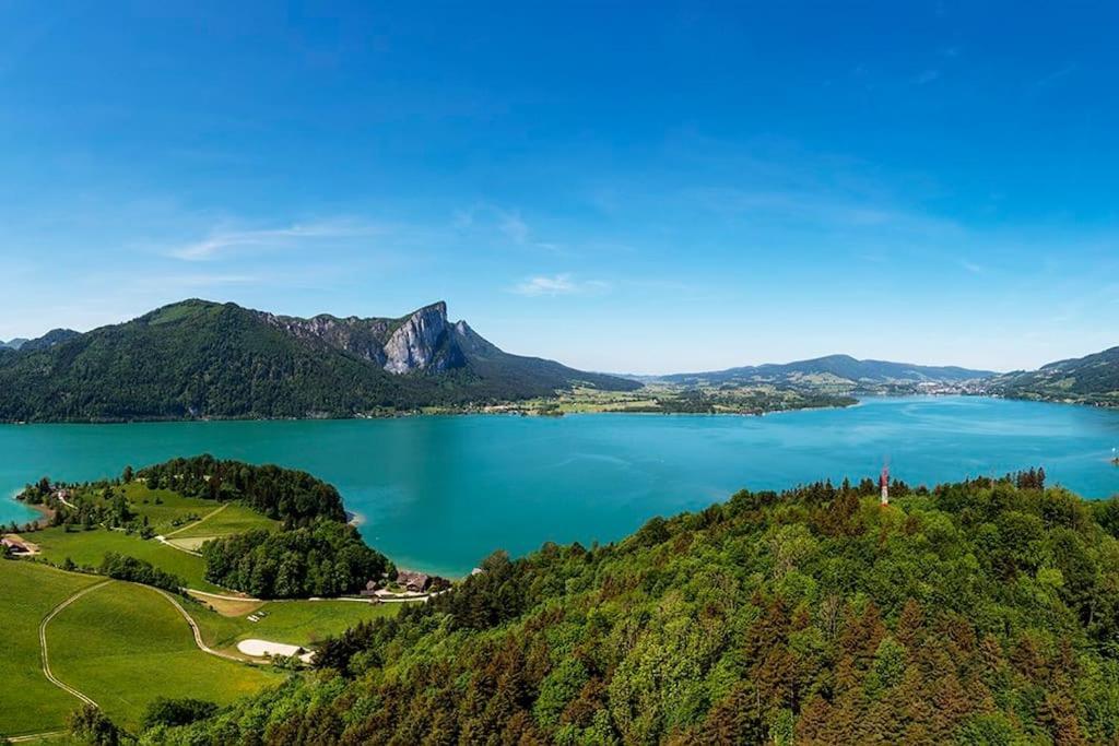 Im Mondseeland Innerschwand Exterior foto