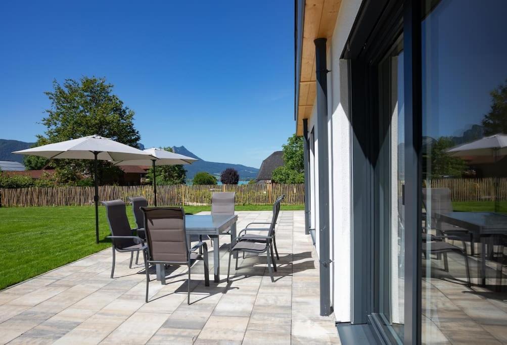 Im Mondseeland Innerschwand Exterior foto